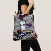 Tote Bag Zogak motif coréen (De près)