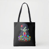 Tote Bag Zombie blanc neige (Devant)