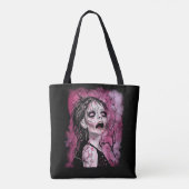 Tote Bag Zombie surréaliste (Dos)