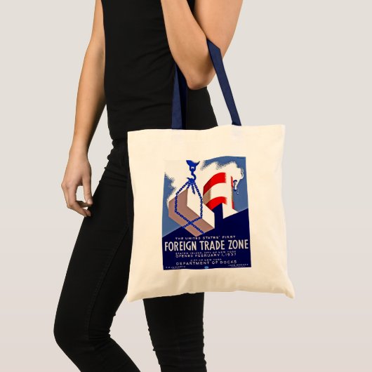 Tote Bag Zone de commerce extérieur (Devant (produit))