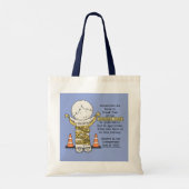 Tote Bag Zone de confort (Dos)