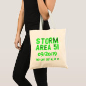 Tote Bag zone de tempête 51 (Devant (produit))
