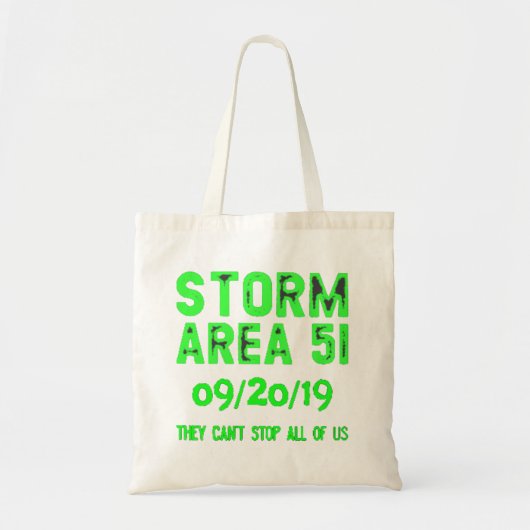 Tote Bag zone de tempête 51 (Devant)