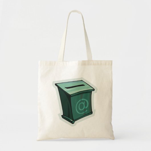 Tote Bag Zone de vote verte (Devant)