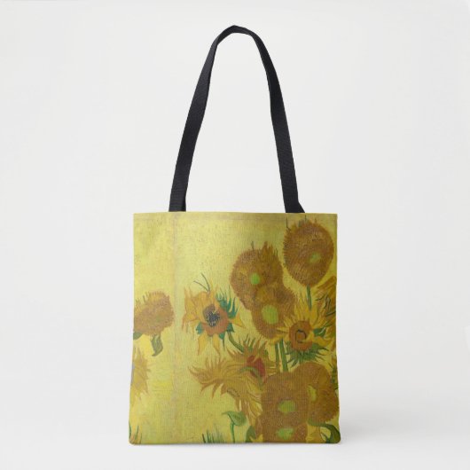 Tote Bag Zonnebloemen (Van Gogh) (Devant)