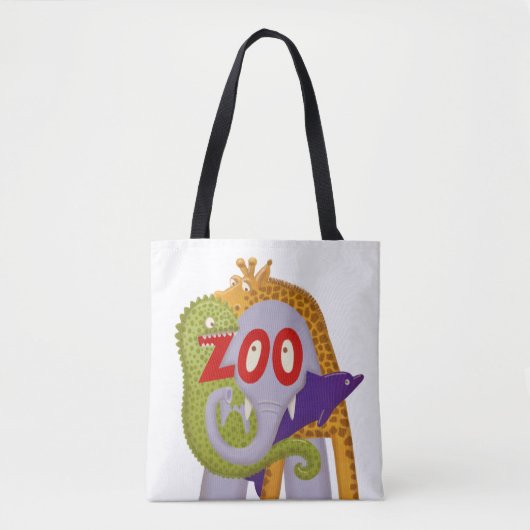 Tote Bag Zoo ! (Devant)