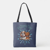 Tote Bag Zoomie Time Cavalier Spaniel (Dos)