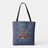 Tote Bag Zoomie Time Chocolate Lab (Dos)