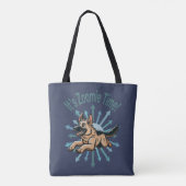 Tote Bag Zoomie Time German Shepherd (Dos)