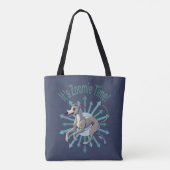 Tote Bag Zoomie Time Greyhound (Dos)