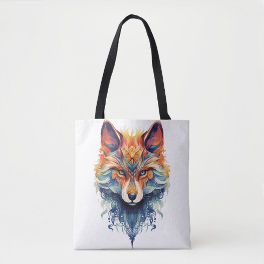 Tote Bag Zorro tribal (Devant)