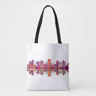 Tote Bag Zurich Suisse Skyline