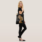 Tote "Ebony Woman" Draagtas (Op model)