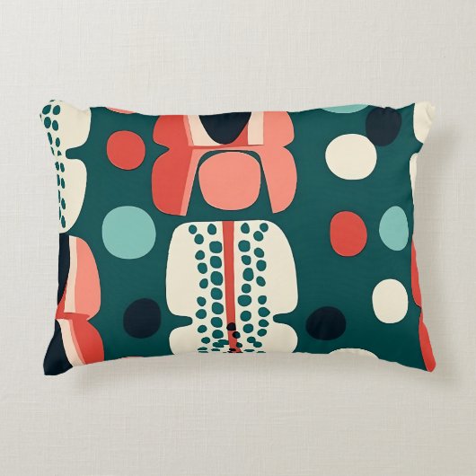 Tote Rétro Abstrait et Coussin Pod (Devant)