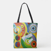 TOTE - "Ritme" - Abstracte Kunst Afbeelding Draagtas (Achterkant)