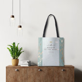 Tote Sac de Mère de la Mariée | Vert Sauge et Or