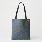 Totebag Snake Pond Blue Draagtas (Voorkant)