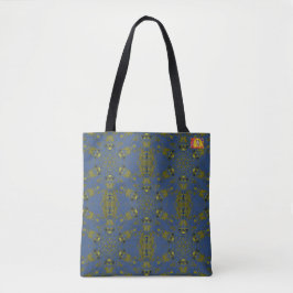 Totebag Snake Pond Blue Draagtas