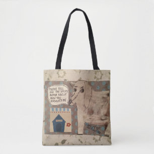 Totebag - vertel me alsjeblieft het verhaal van ho draagtas