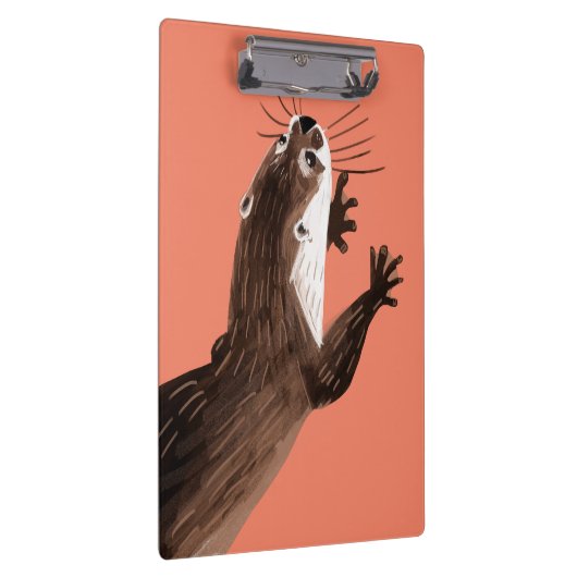 Totem amblonyx otter klembord (Rechts)