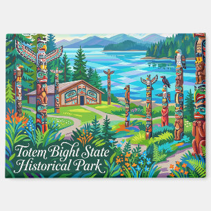 Totem Bight State Historical Park Alaska Magneet