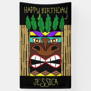 Totem Luau Happy Birthday Spandoek