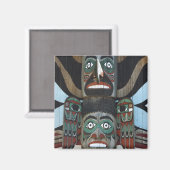 Totem paalmagneten magneet (Voorkant / Achterkant)