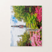 Totem Pole Alaska. Legpuzzel (Verticaal)