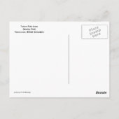 Totem Pole base Briefkaart (Achterkant)