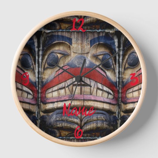 Totem Pole Face Thunder_Cove (Voorkant)