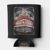 Totem Pole Face Thunder_Cove Blikjeskoeler (Achterkant)