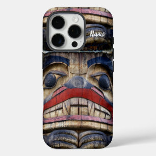 Totem Pole Face Thunder_Cove iPhone 16 Pro Hoesje