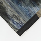Totem Pole Face Thunder_Cove Fleece Deken (Hoek)