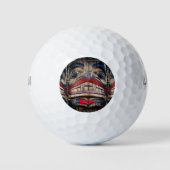 Totem Pole Face Thunder_Cove Golfballen (Voorkant)