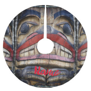 Totem Pole Face Thunder_Cove Kerstboom Rok