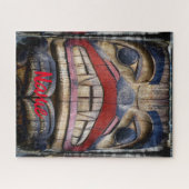 Totem Pole Face Thunder_Cove Legpuzzel (Horizontaal)