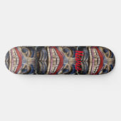 Totem Pole Face Thunder_Cove Skateboard (Horizontaal)