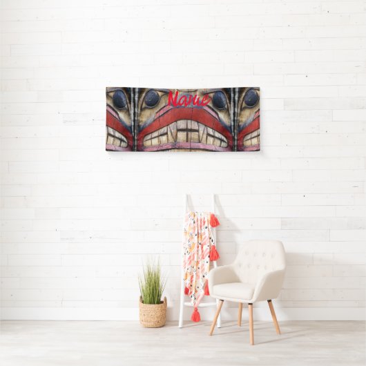 Totem Pole Face Thunder_Cove Spandoek (Insitu)