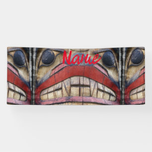 Totem Pole Face Thunder_Cove Spandoek