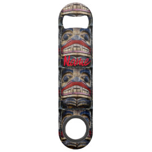 Totem Pole Face Thunder_Cove Speed Flessenopener