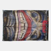 Totem Pole Face Thunder_Cove Theedoek (Horizontaal)