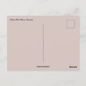 Totem Pole in Yukon Canada Briefkaart (Achterkant)