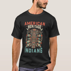 Totem Pole Inheemse Volken Inheemse Amerikaanse To T-shirt