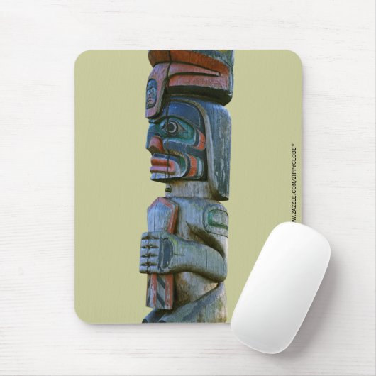 Totem Pole Mousepad Muismat (Met muis)