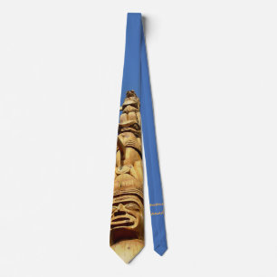 Totem Pole Stropdassen First Nations Vancouver Nec
