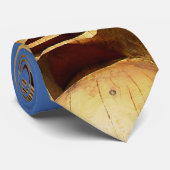 Totem Pole Stropdassen First Nations Vancouver Nec (Opgerold)