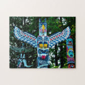 Totem Pole Vancouver. Jigsaw Puzzle (Horizontal)