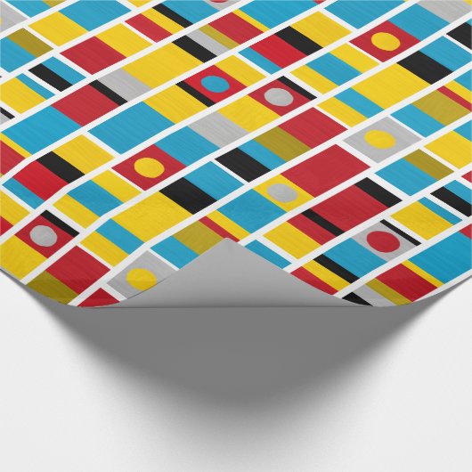 Totem Stripes Cadeaupapier (Hoek)