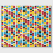 Totem Stripes Cadeaupapier (Vlak)