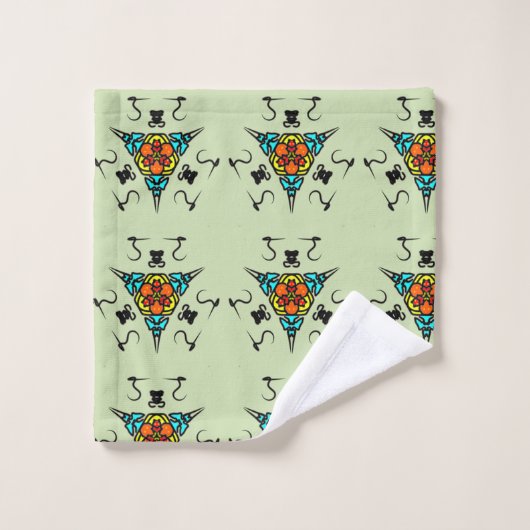 Totem Tribal Zen (Gant de toilette)